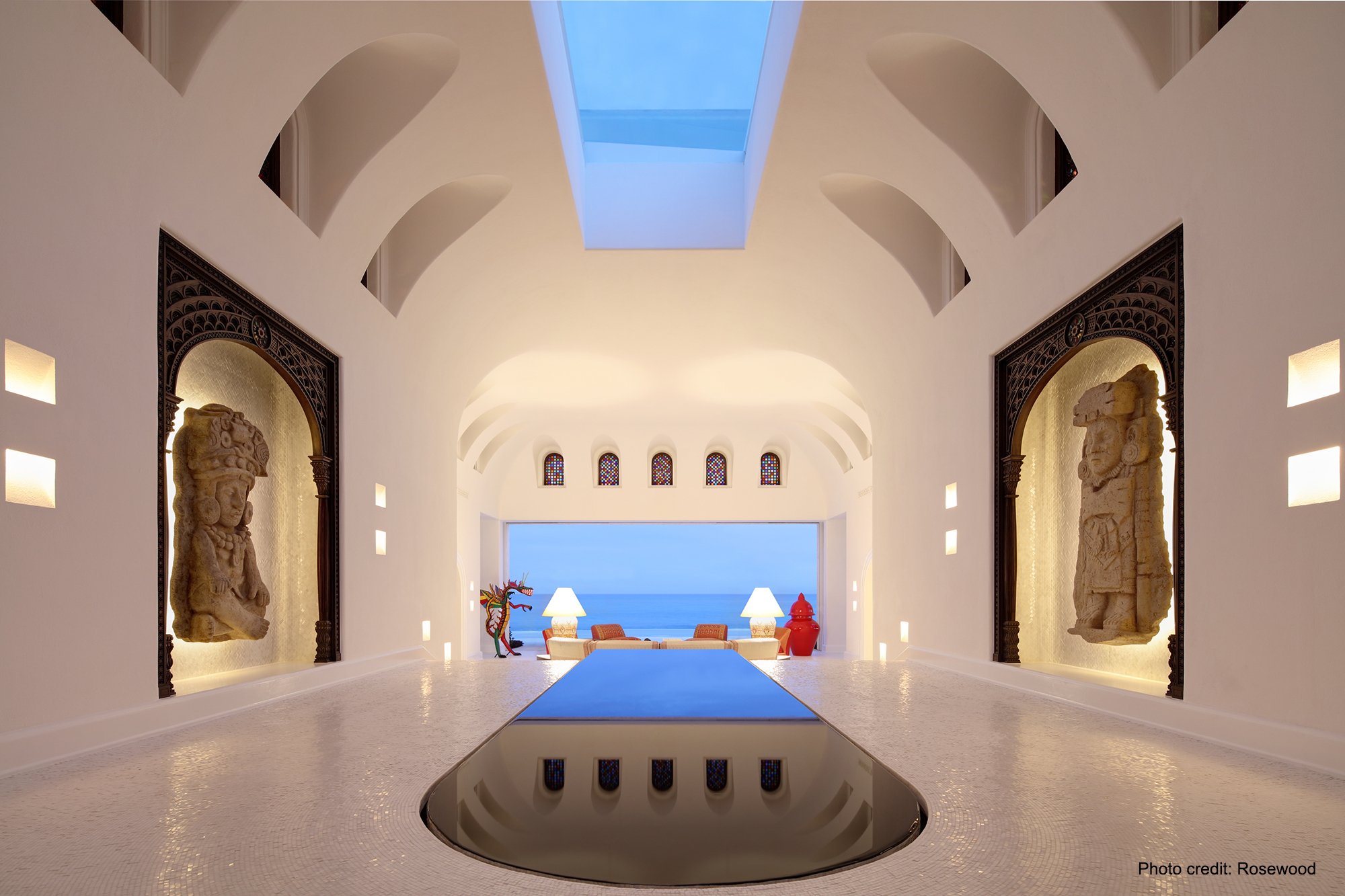 Rodenburg GVE Rosewood Mexico Las Ventanas Ty Warner Mansion interior